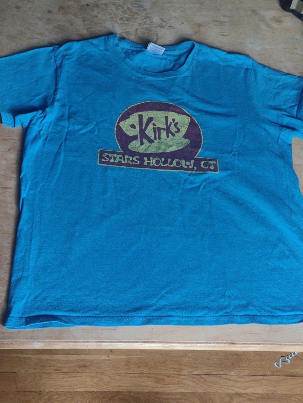 Stars Hollow Blue Graphic Kids T-Shirt